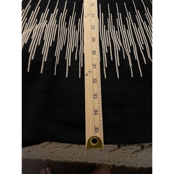 NIC+ZOE Sleeveless Patterned Black & White Dress - XL - Picture 12 of 14